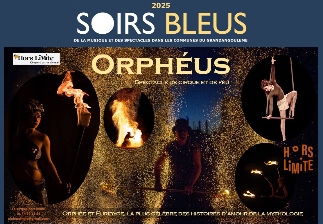 You are currently viewing Zoom sur « Orpheus » pour  les soirs Bleus du GrandAngoulême (16)