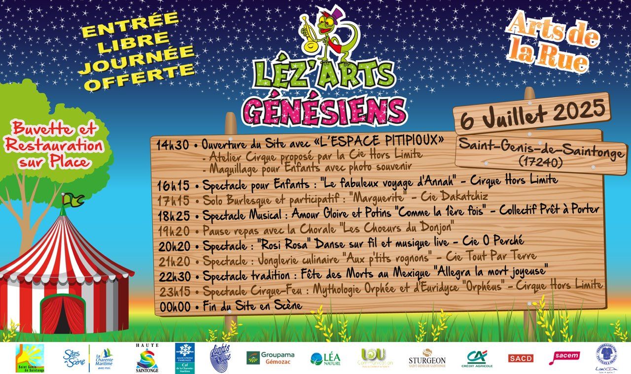 You are currently viewing La programmation du Festival Lez’Arts Génésiens